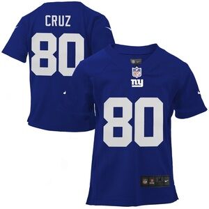 NFL Kids Blue and White Jersey NY Giants